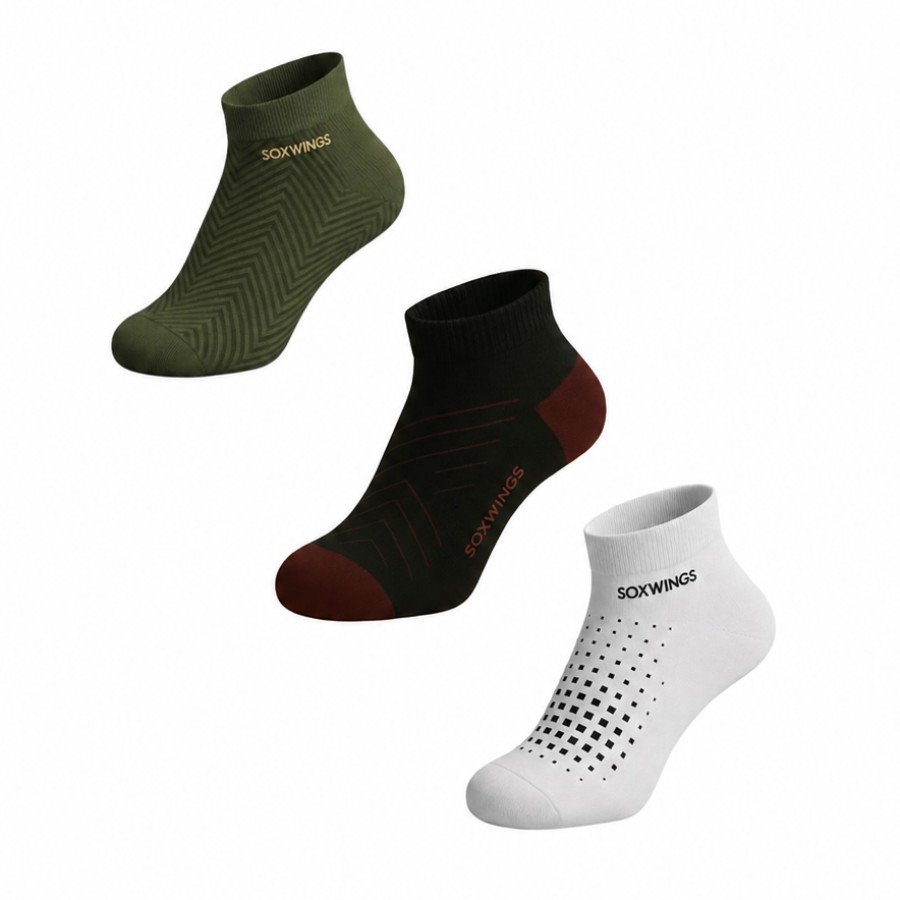 Urban Stack - Essential Trio ( Black/ White/ Army Green )