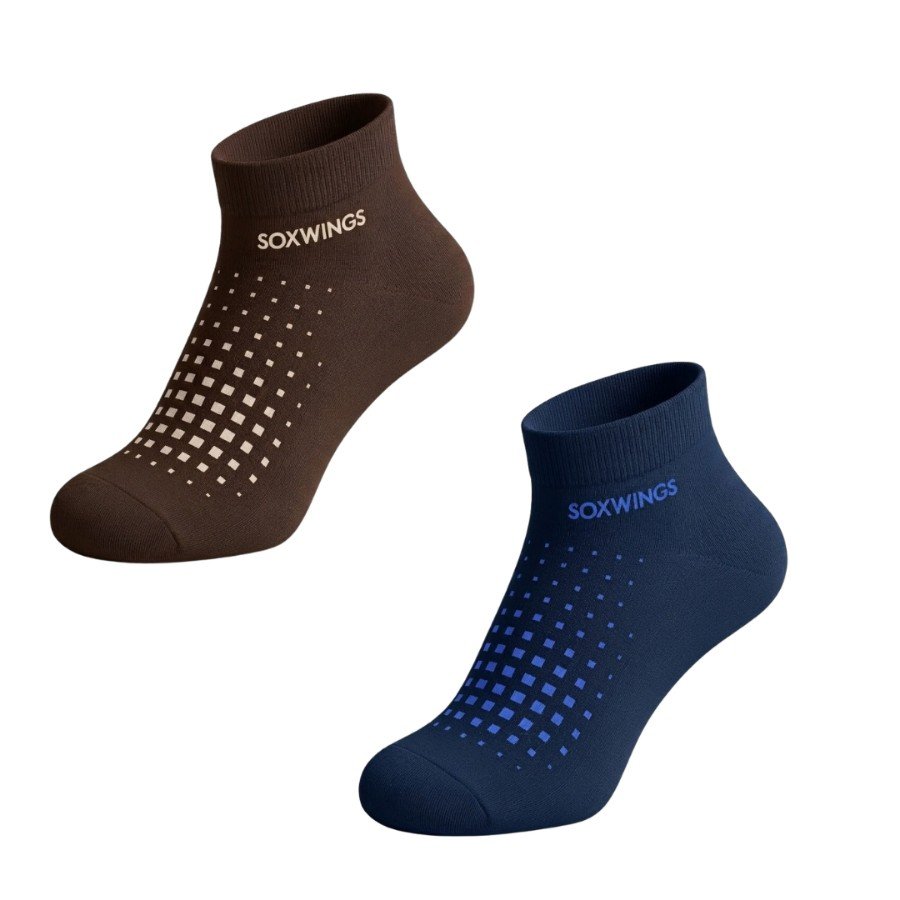 Urban Stack - Essential Duo (Dark Blue & coffee Brown)